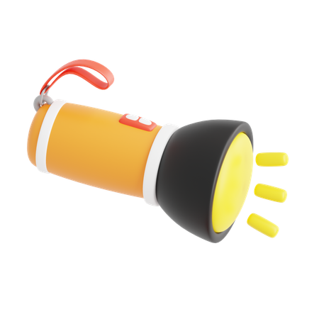 Flashlight  3D Icon