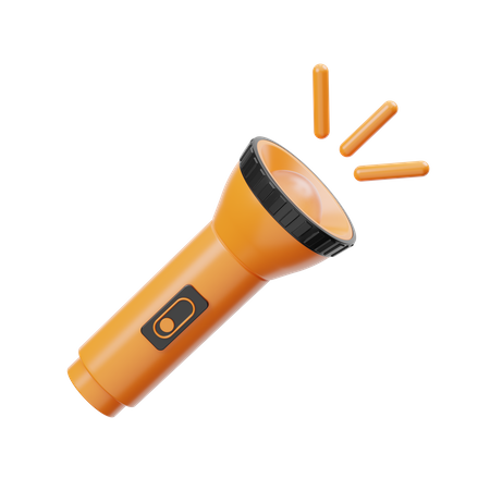 Flashlight  3D Icon