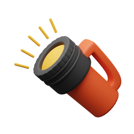 Flashlight  3D Icon