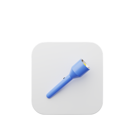 Flashlight  3D Icon
