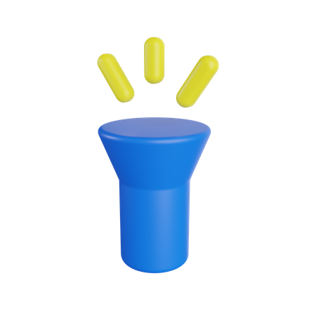 Flashlight  3D Icon