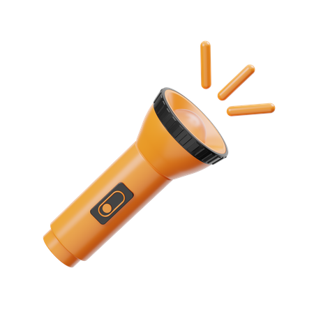 Flashlight  3D Icon