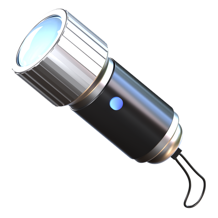 Flashlight  3D Icon