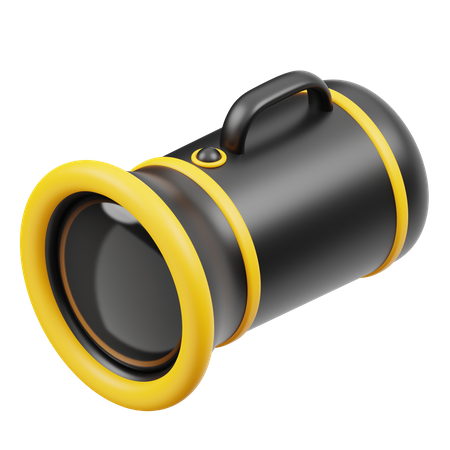 Flashlight  3D Icon