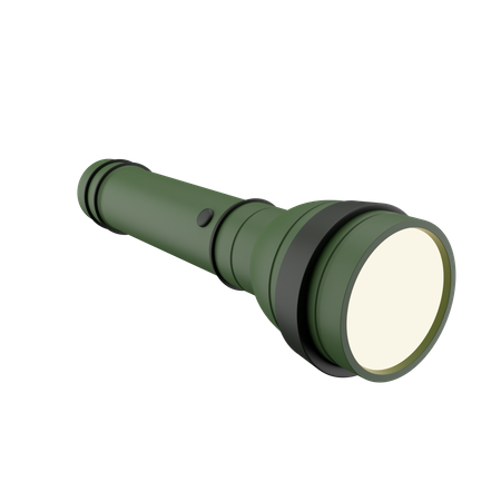 Flashlight  3D Icon
