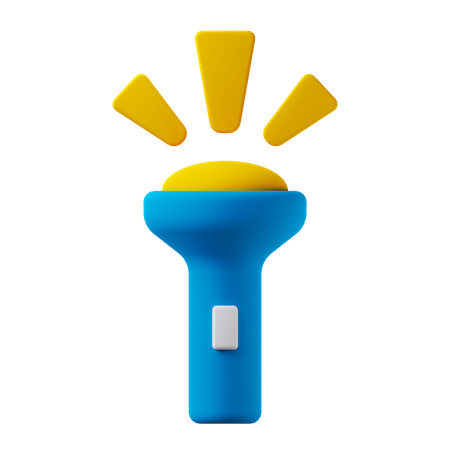 Flashlight  3D Icon