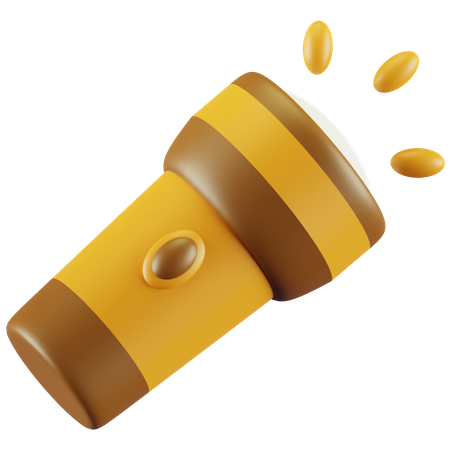 Flashlight  3D Icon