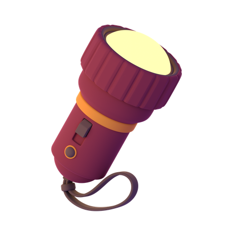 Flashlight  3D Icon