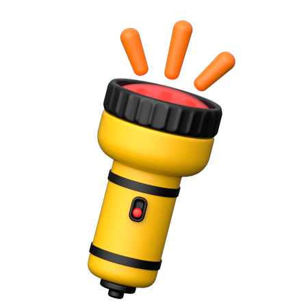 Flashlight  3D Icon