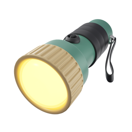 Flashlight  3D Icon