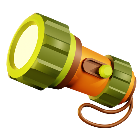 Flashlight  3D Icon