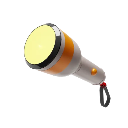 Flashlight  3D Illustration