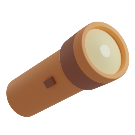 Flashlight  3D Illustration