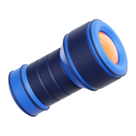 Flashlight 3D Icon