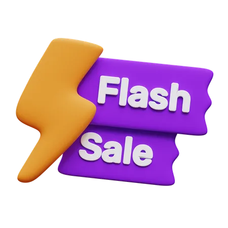 Flashsale  3D Icon