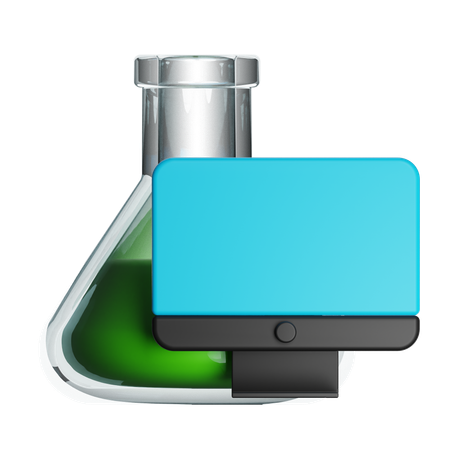 Flask  3D Icon