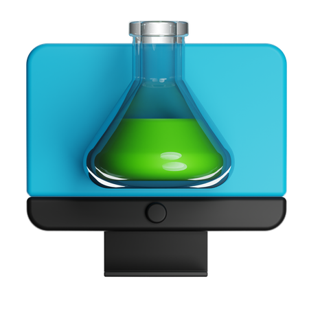Flask  3D Icon