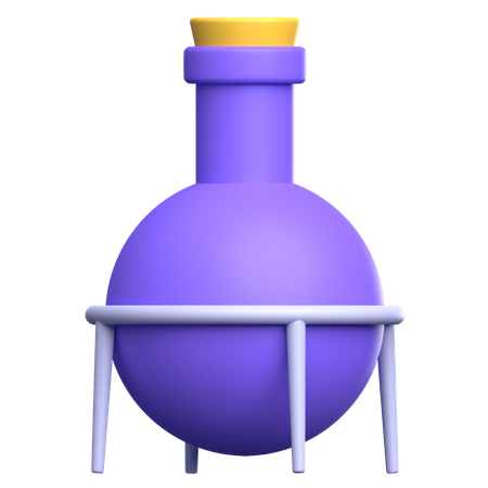 Flask  3D Icon