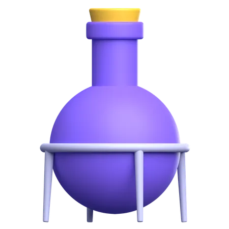 Flask  3D Icon