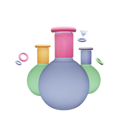 Flask  3D Icon