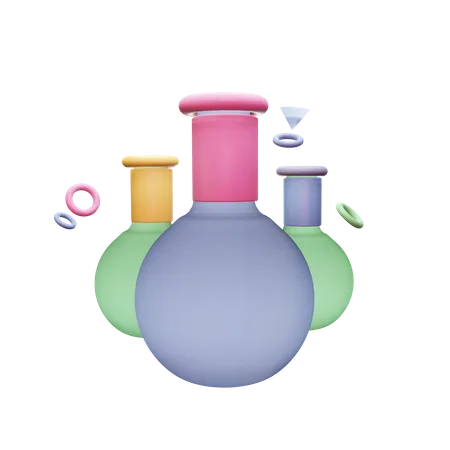 Flask  3D Icon