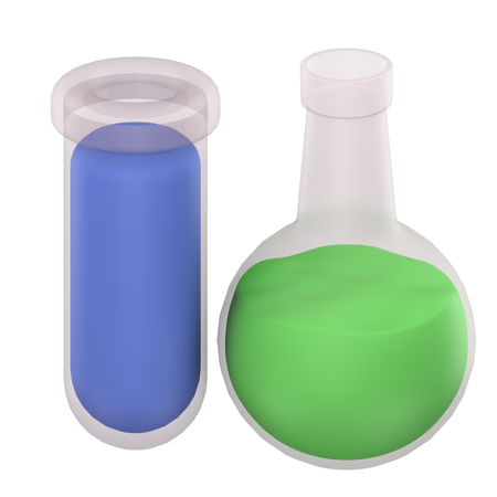 Flask  3D Icon