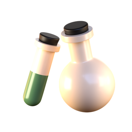 Flask  3D Icon