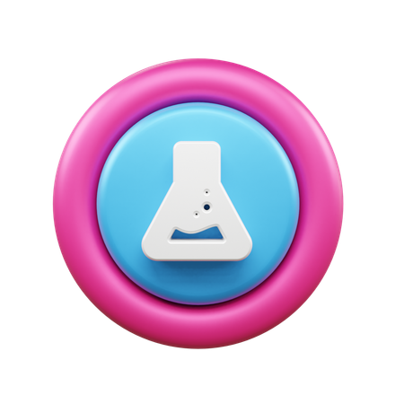 Flask  3D Icon