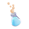 chemical reaction emoji 3d