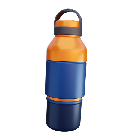Flask water  3D Icon