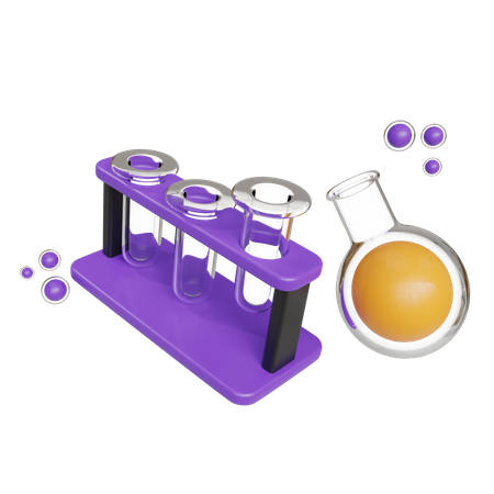 Flasks  3D Icon