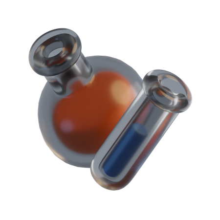 Flasks  3D Icon