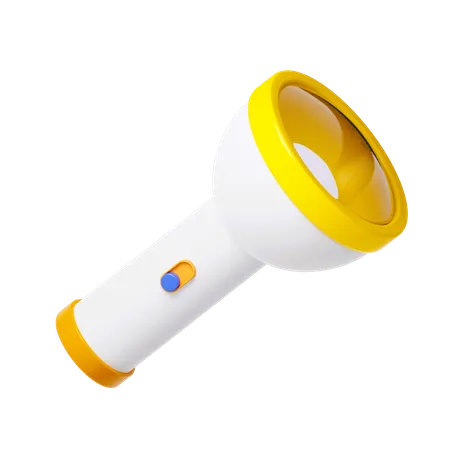 Flaslight  3D Icon
