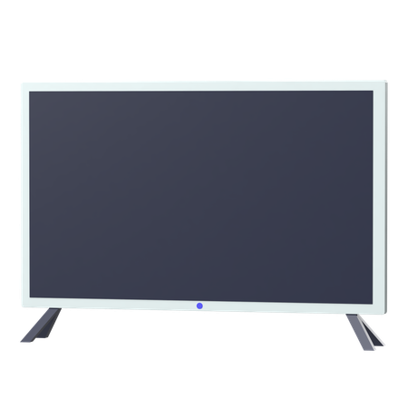 Flat Screen Tv  3D Icon