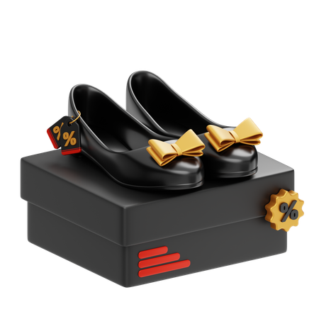 Flat Shoes Sale  3D Icon