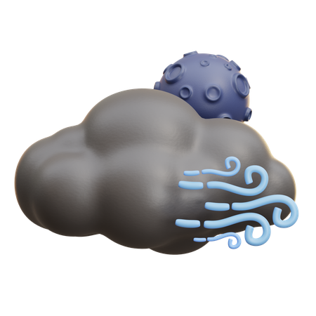 Flauschige Wolke  3D Icon