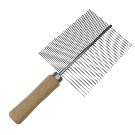 Flea Comb  3D Icon