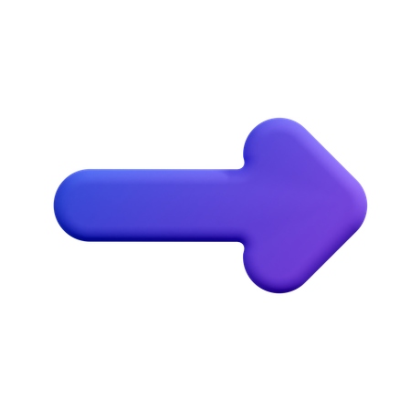 Flecha  3D Icon