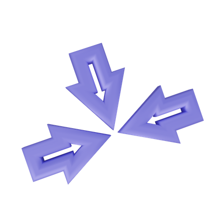 Flecha  3D Icon