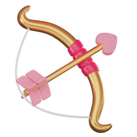 Flecha de cupido  3D Icon