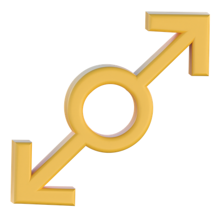 Ampliar flecha  3D Icon