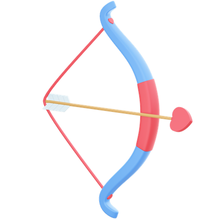 Flecha do cupido  3D Icon