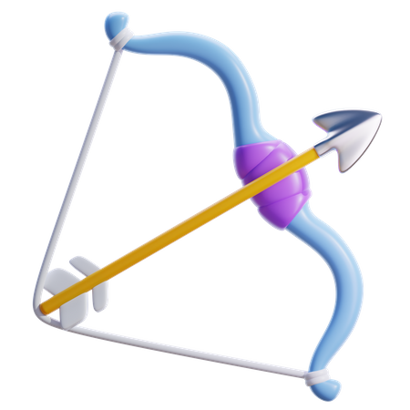 Flecha do cupido  3D Icon