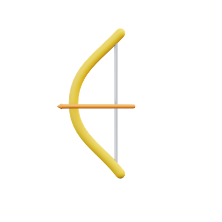 Flecha e arco  3D Icon