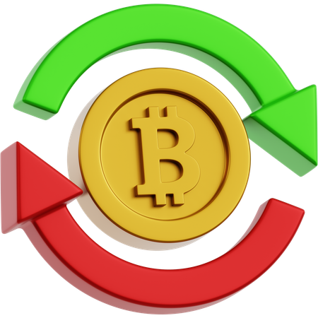 Flechas de intercambio  3D Icon