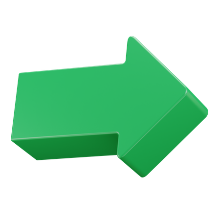 Flèche  3D Icon