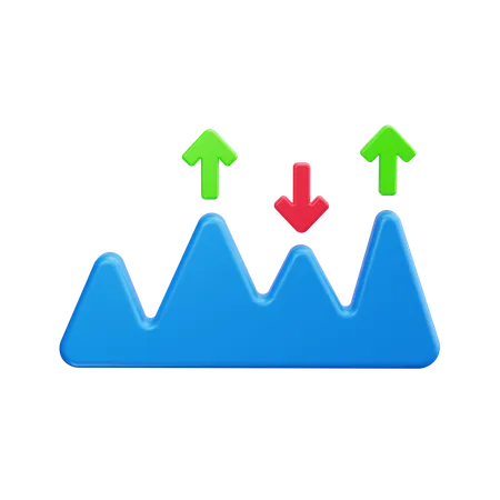 Flèche  3D Icon