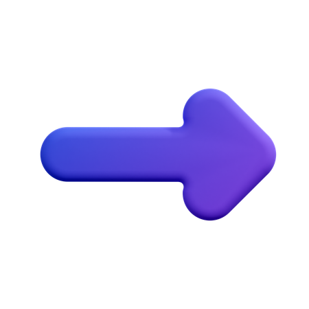 Flèche  3D Icon