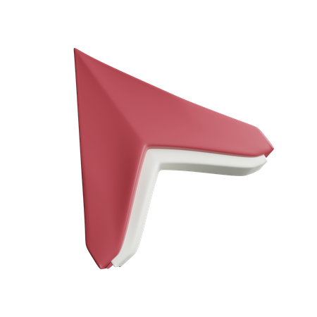 Flèche  3D Icon