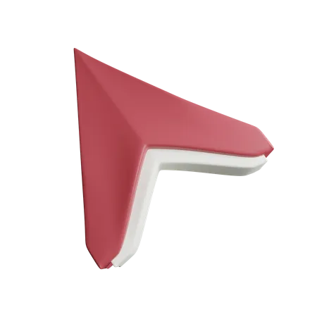 Flèche  3D Icon